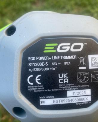 Ego decespugliatore a batteria