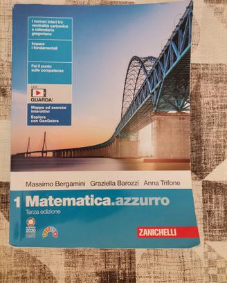Libro scolastico "Matematica.azzurro 1"