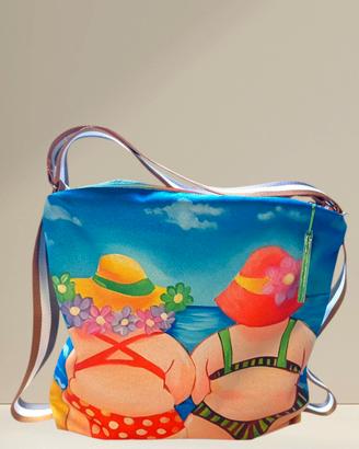 Borsa artigianale donna trasformabile in zaino 