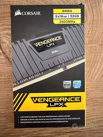 RAM DDR4 Corsair Vengeance kit 16GBx2 - 32GB