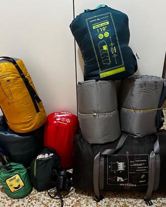 attrezzatura campeggio e pesca