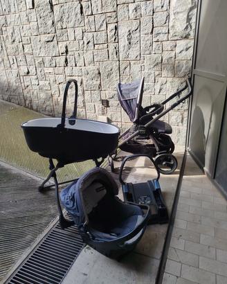 trio peg perego denim