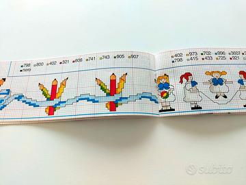 riviste e schemi x ricami a punto croce