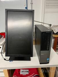 PC DELL optiplex 790 I3-2100 cpu con monitor 20"