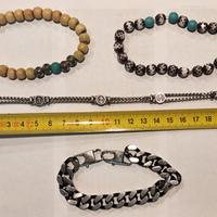 Set 4 Braccialetti Uomo