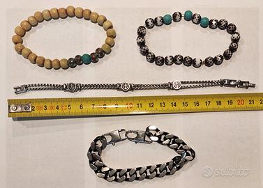 Set 4 Braccialetti Uomo