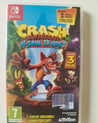 Nintendo Gioco Crash Bandicoot 
