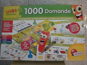 1000 Domande Gioco Educativo Prescol. Penna Magica