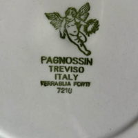 Servizio piatti vintage anni60 PAGNOSSIN 10coperti
