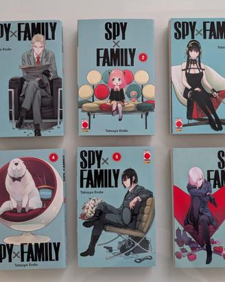 Spy x Family volumi da 1 a 6