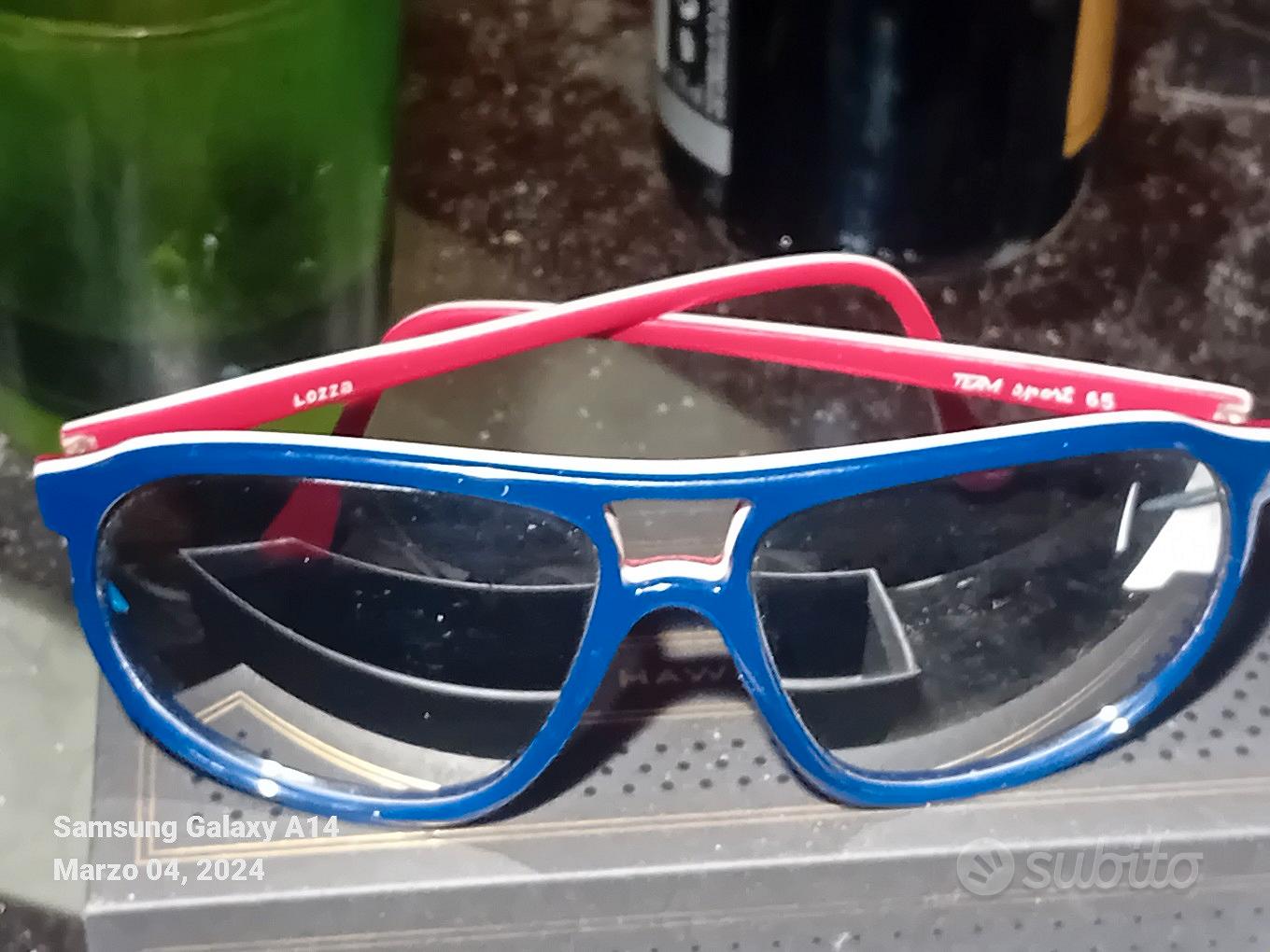 occhiali da sole lente a specchio Lozza anni 80 Abbigliamento e Accessori In vendita a Padova