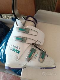 Scarponi da sci TECNICA CS40 Bianchi