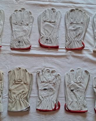 Guanti in pelle da lavoro