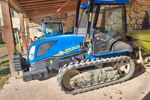 TRATTORE CINGOLATO CABINATO 1417 ORE LAVORATE