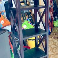 Scafale etnico legno noce