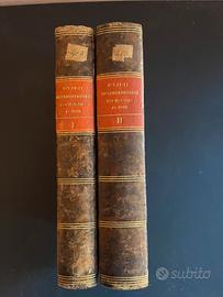 Ovidio-Metamorfosi 2 libri antichi 1789