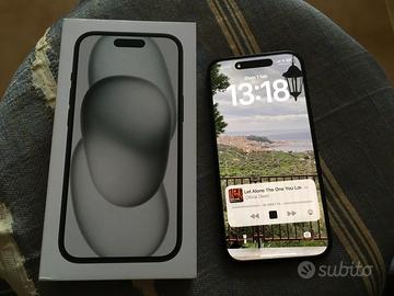 Iphone 15 128 giga black