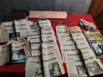 corriere della sera  uomo sulla luna