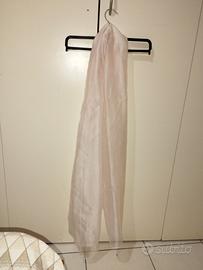 foulard donna rosa tipo seta