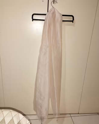 foulard donna rosa tipo seta