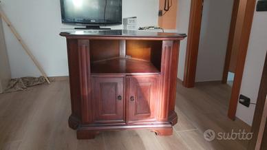 mobile basso porta TV angolare