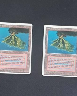 carte magic the Gathering isola vulcanica  1995