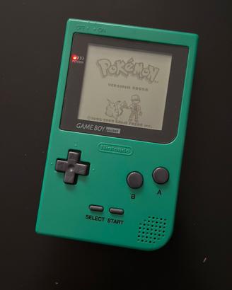 Nintendo GameBoy Pocket + Pokemon Rosso