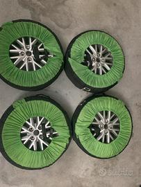  kia rio cerchi+gomme