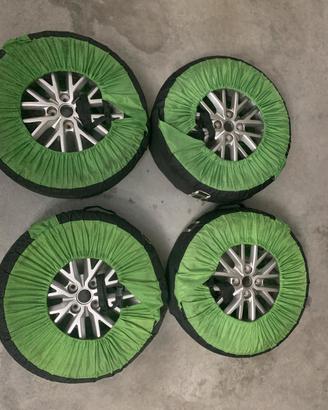  kia rio cerchi+gomme
