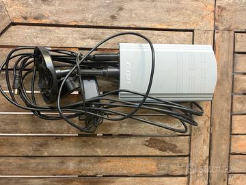 Antenna TV X-Dome DVB-T/T2 amplificata