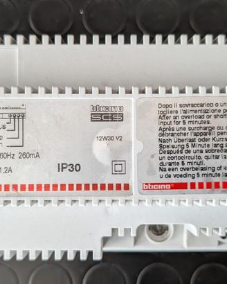 Alimentatore Bticino 346000 x Videocitofono 2 fili
