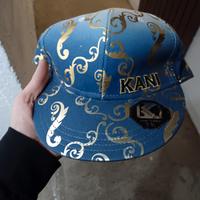 Cappello Karl Kani blu/oro originale Taglia 7 3/8