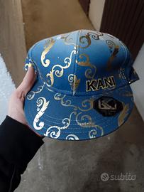 Cappello Karl Kani blu/oro originale Taglia 7 3/8