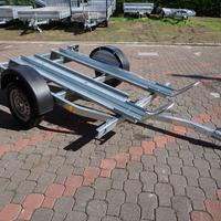 Rimorchio trasporto moto 750kg non frenato