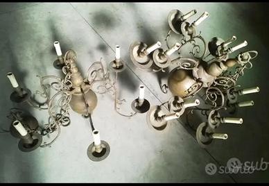 Lampadari massicci antichi