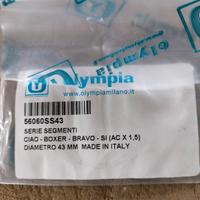 Fasce elastiche pistone d.43