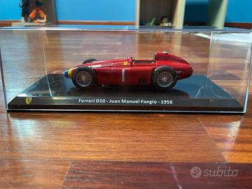 Modellino Ferrari D50 Juan Manuel Fangio 1956