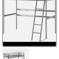 LETTO SOPPALCO IKEA CON MENSOLA