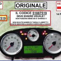 QUADRO STRUMENTI CONTA KM fondo grigio LANCIA Y YP