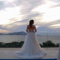 Abito vestito da sposa Nicole Milano.