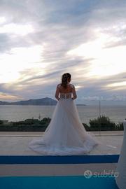 Abito vestito da sposa Nicole Milano.