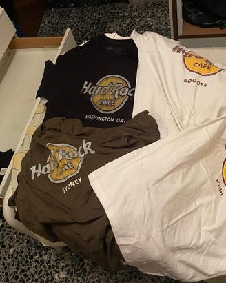 Collezione t-shirt Hard Rock Cafe originali varie