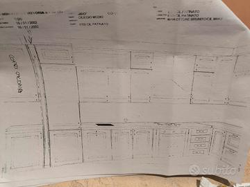 Cucina modello Mirò + Tavolo con 6 sedie