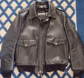 Schott 184 SM Black 38 USA = 48 ITA