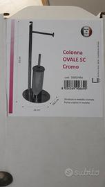 Porta Scopino porta carta da Bagno