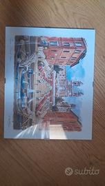 Quadretto fatto a mano di Roma