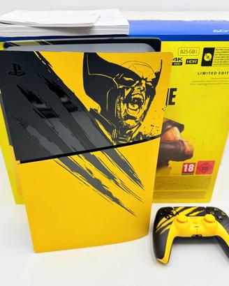 PS5 Slim 825 GB Digital Playstation 5 Wolverine