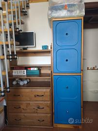 cassettiera e mobile alto Ikea