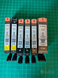 Cartucce d'inchiostro per Canon Pixma nuove