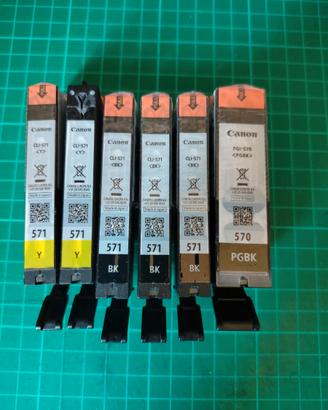 Cartucce d'inchiostro per Canon Pixma nuove